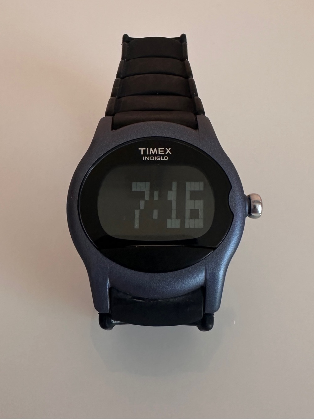 Timex Rare Crown Control Indiglo Digital Watch